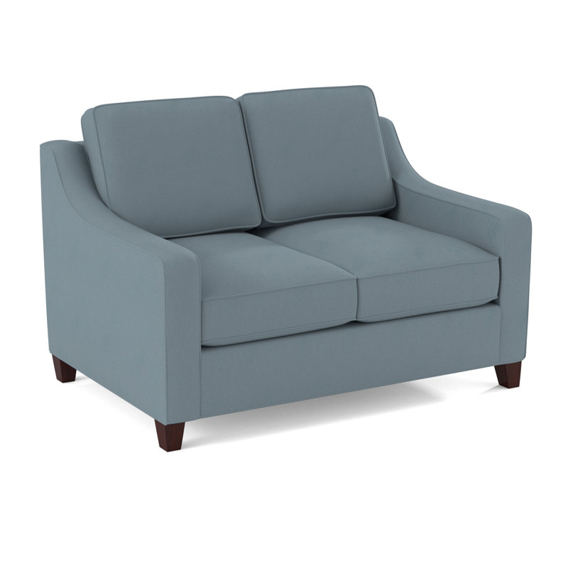 Clark 54" Square Arm Sofa Bed, Empire Mahogany, Dillon Williamsburg