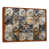 Toile avec cadre flottant brun