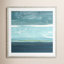 Teal Horizon II Painting by Rob Delamater