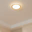 Plafonnier encastré rond à DEL 16 po avec anneau décoratif en cristal Philisha, 3CCT (3000K / 4000K / 5000K)