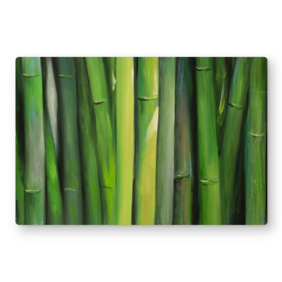 Bamboo Plant - Floral Metal Print for Bedroom Home Decor