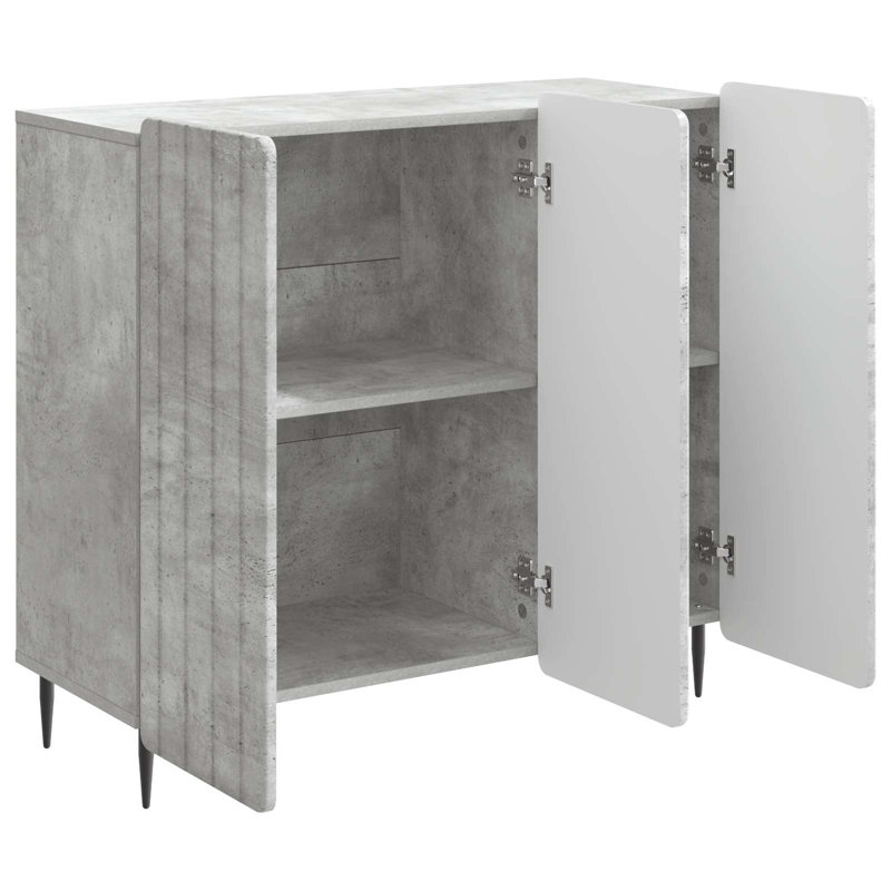 89cm Sideboard, Concrete Grey