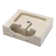 Beslend 18'' Ceramic Rectangular Bathroom Sink with Overflow