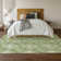 Premium Machine Washable Prisco Green Rug
