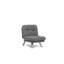 Élégant canapé-lit 1 place, tissu de lin gris clair | Dossier multi-positions (lit, relax, assise) | 43,3 po x 27,6 po x 15,7 po | Structure 100% métal, tissu facile à nettoyer | Capacité de poids maximale: 220 lb, parfaite pour les petits espaces-124712554