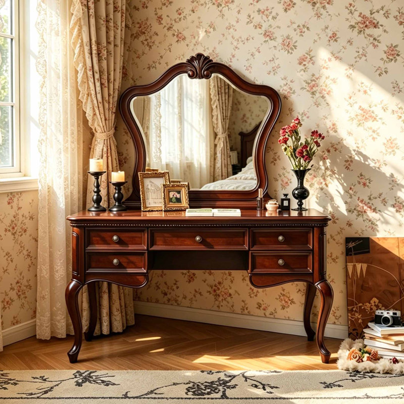 American style high-end retro dressing table