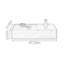 table basse en noyer massif