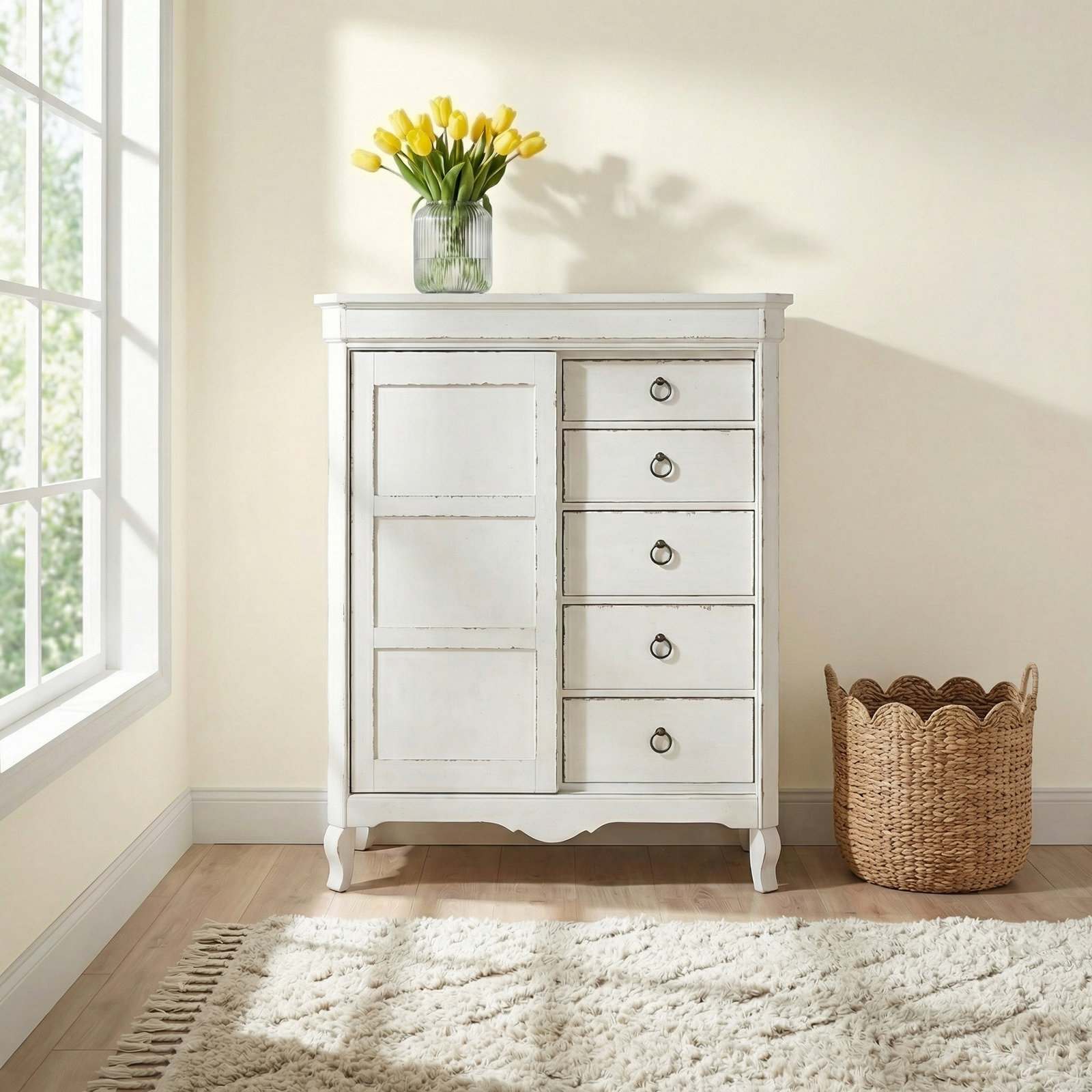 Country Living 46" Oak Dresser
