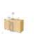 Station de mains portative 26" x 18" avec robinet Elite Series
