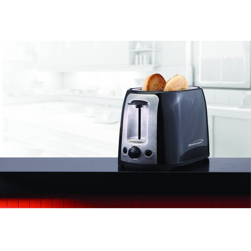 2-Slice Toaster, Black
