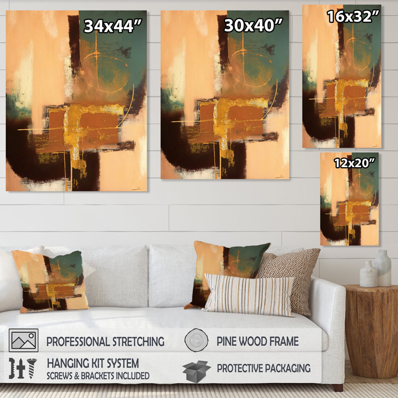 Infinity Terra Rosa Poss Possibillies - reproduction d'art sur toile, L 34 po x H 44 po, Toile tendue
