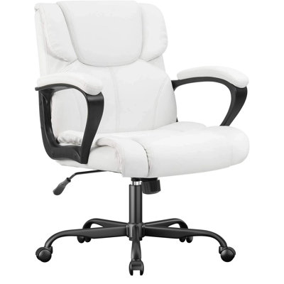 Rafal Faux Leather Executive Chair by Winston Porter