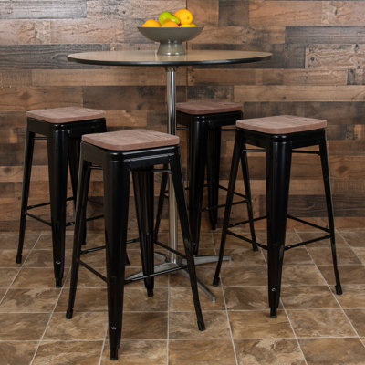 Seitz Iron Outdoor Stool