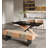 Japanese-style Creative Rectangular Solid Wood Dining Table-111066482