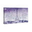 Paillettes mauve, impression sur toile tendue eiffel-18899157-116377712