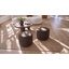 Pouf pivotant rembourré 22,5 po-545667030