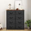 Kohrs 8 Drawer 85.6Cm W chest of drawers with Steel Frame & Wood Top-117507159