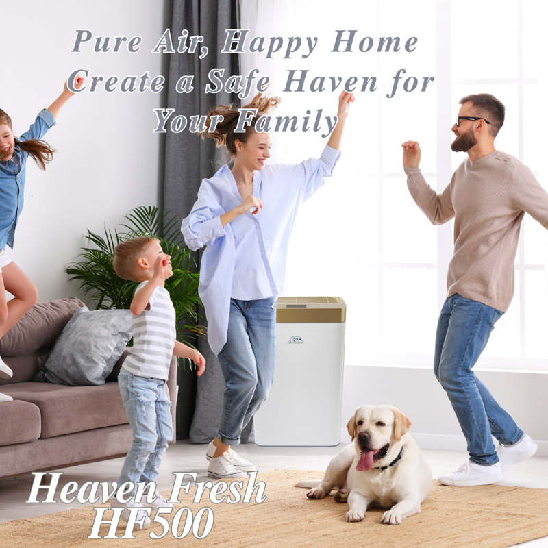 Heaven Fresh Console Air Purifier for 580 Cubic Feet with Yes
