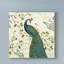 « peacock arbor ii ivoire unmètres », reproduction d’impression sur toile tendue-33425154