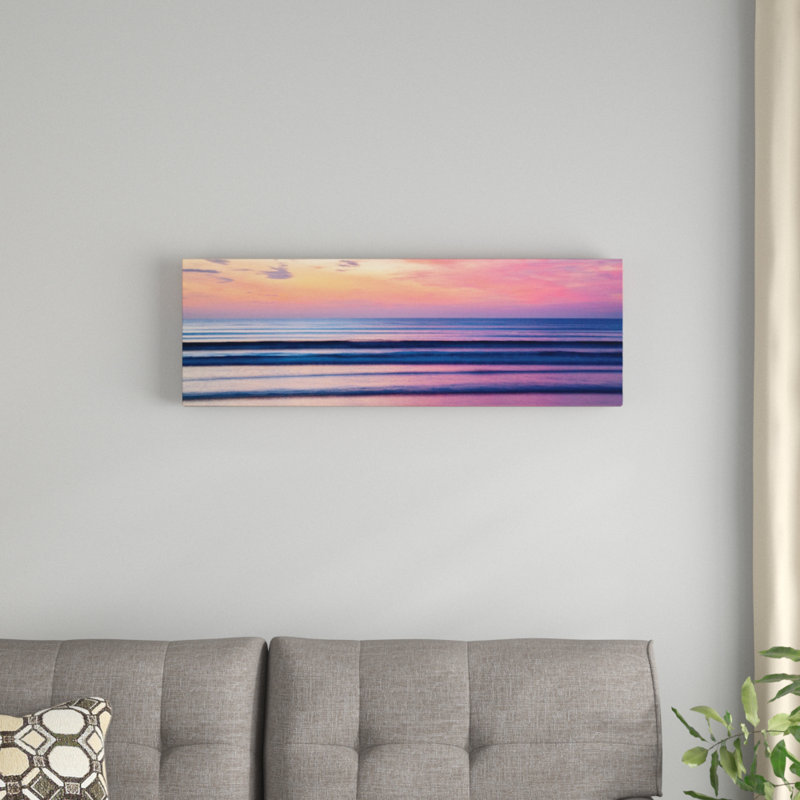 Evening Seascape, County Sligo, Connacht Province, Republic Of Ireland by Gareth McCormack - Panoramic Gallery-Wrapped Canvas Giclée on Canvas