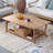 Solid Wood Single Coffee Table