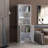 White 2-Door Bookcase, Ideal Home Office Furniture