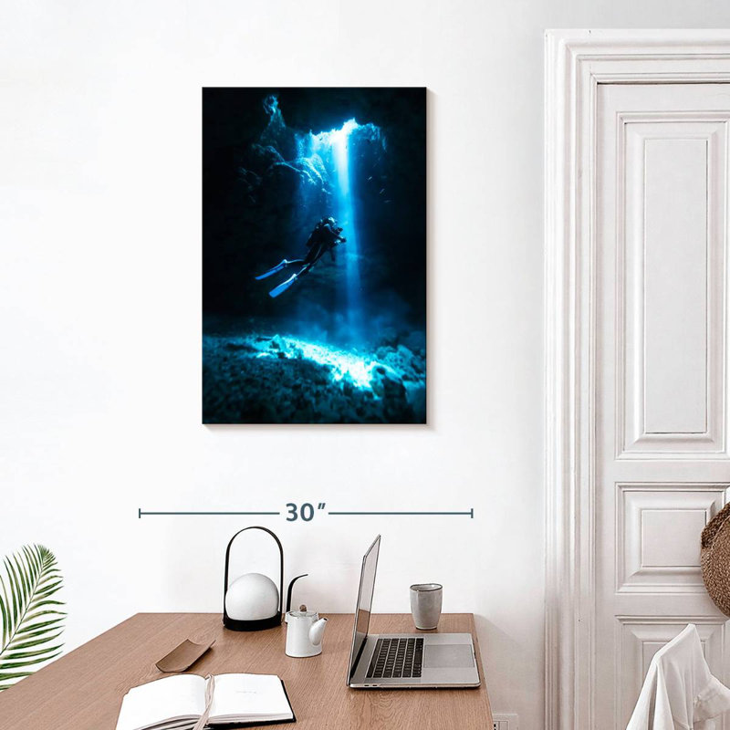 Sireci Scuba, 36" H x 24" W