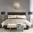 30.5"Eden Gingko Leaf Round Wall Mirror-1932835420