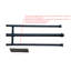 Americangaslogs 12-42 inch Rectangular Gas Logs Set with iron H-Burner, Three-Pipe Fireplace Burner and Fire Pit burner for Natural Gas and Propane (18 inch)