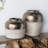 Round Sienna Brown Ceramic Accent Vase-92256703