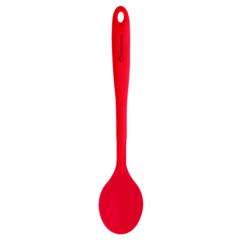 Cuillère à cuisson en silicone de service de mélange cuisinox