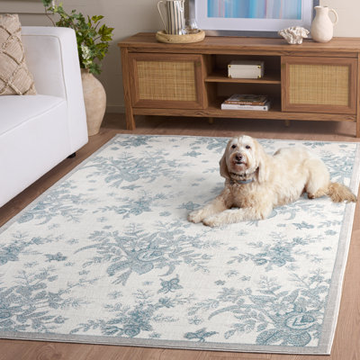 Tapis d'intérieur floral Aria Performance