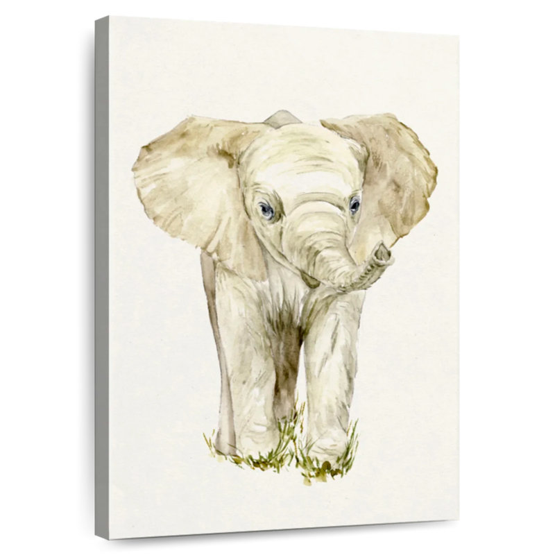 Brampt Baby Elephant I, 24" H x 16" W