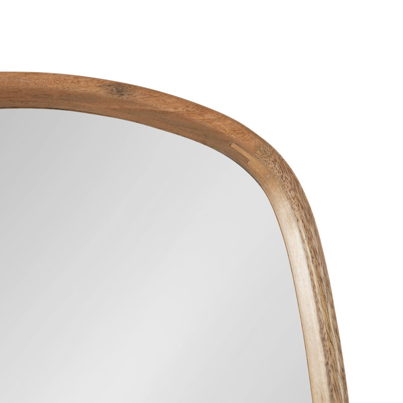 Miroir mural Prema 20 x 30, Naturel, 30 po x 20 po, Rectangle