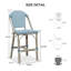  Ensemble de 2 tabourets de bar à hauteur de comptoir French-940364323-940364320