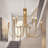 Otho 41.3" W 9-Light Wagon Wheel and Candle Style Chandelier
