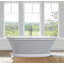 Anson 66" x 35" Freestanding Soaking Solid Surface Bathtub-289975816