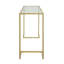 Adams 96.52cm Glass Top Console Table-28675538