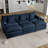 Spacious Modular Cloud Sofas, Premium Chenille, Modern Living Room Flexibility