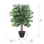 Ficus artificiel 4 ', contenant en plastique-1933214930