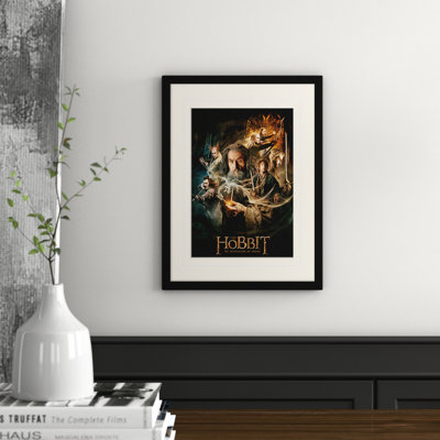 The Hobbit - DOS Framed Vintage Advertisement