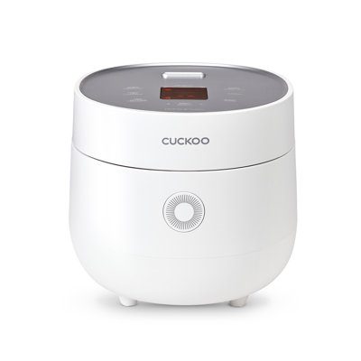 CUCKOO Micom Rice Cooker 6-Cup Uncooked / 12-Cup Cooked with Nonstick Inner Pot, Versatile Rice Maker with 9 Menu Options, Fuzzy Logic Technology, Auto Clean, Quick Rice Mode, White (CR-0675FW)