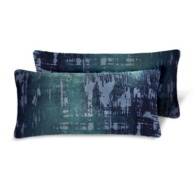 Brushstroke Mini Rectanlge Pillow Cover & Insert (Set of 2)