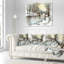 Coussin White Bridge Over River