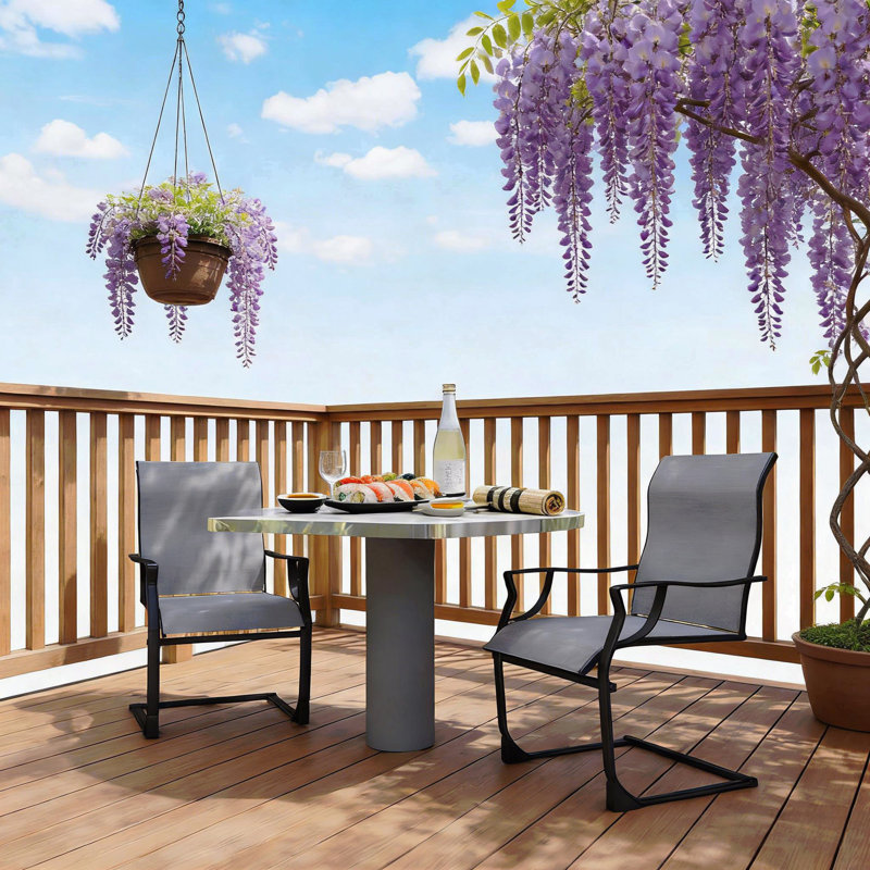 Outdoor Seat,Patio Dining Chairs Set Of 2
