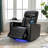 Premium Power Recliner with Storage Arms, Cupholders, Swivel Tray Table and Cell Phone Stand