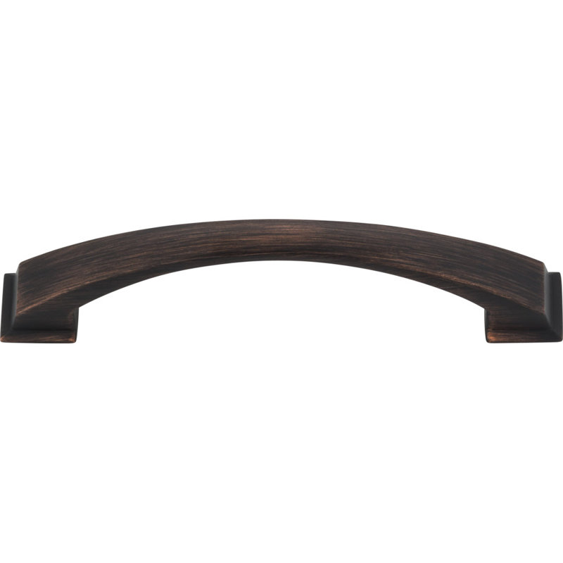 Roman Arch Pull, Brushed Oil Rubbed Bronze, 5"