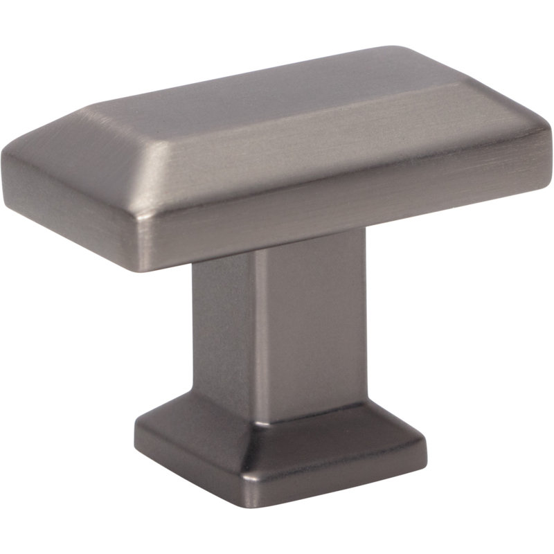 Sweetbriar Lane 1 3/8" Length Rectangle Knob, Slate