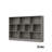 3-Layer Wooden Lattice Bookcase