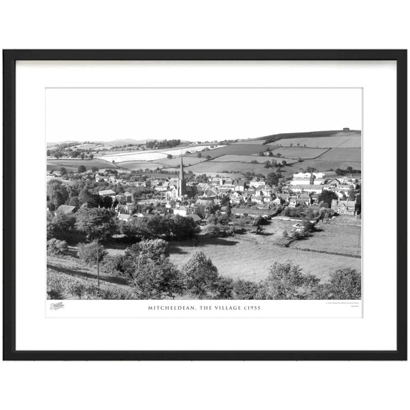 Mitcheldean, the Village C1955 1 Piece Single Picture Frame Wall Art, 45cm H x 60cm W x 2.3cm D